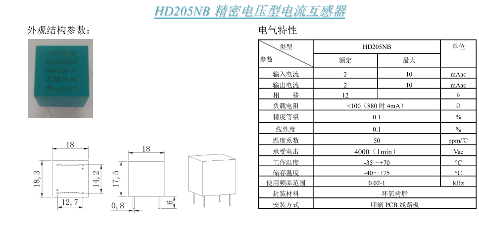 HD250NB參數